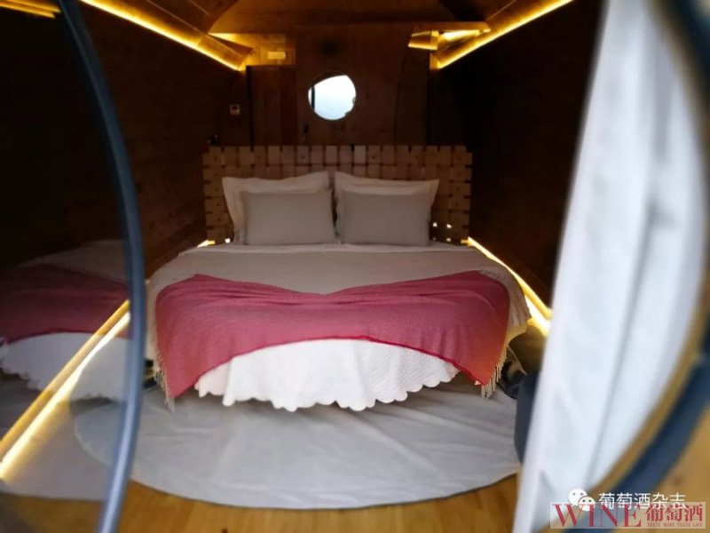 葡萄牙开设橡木桶形酒店套房每晚250欧元